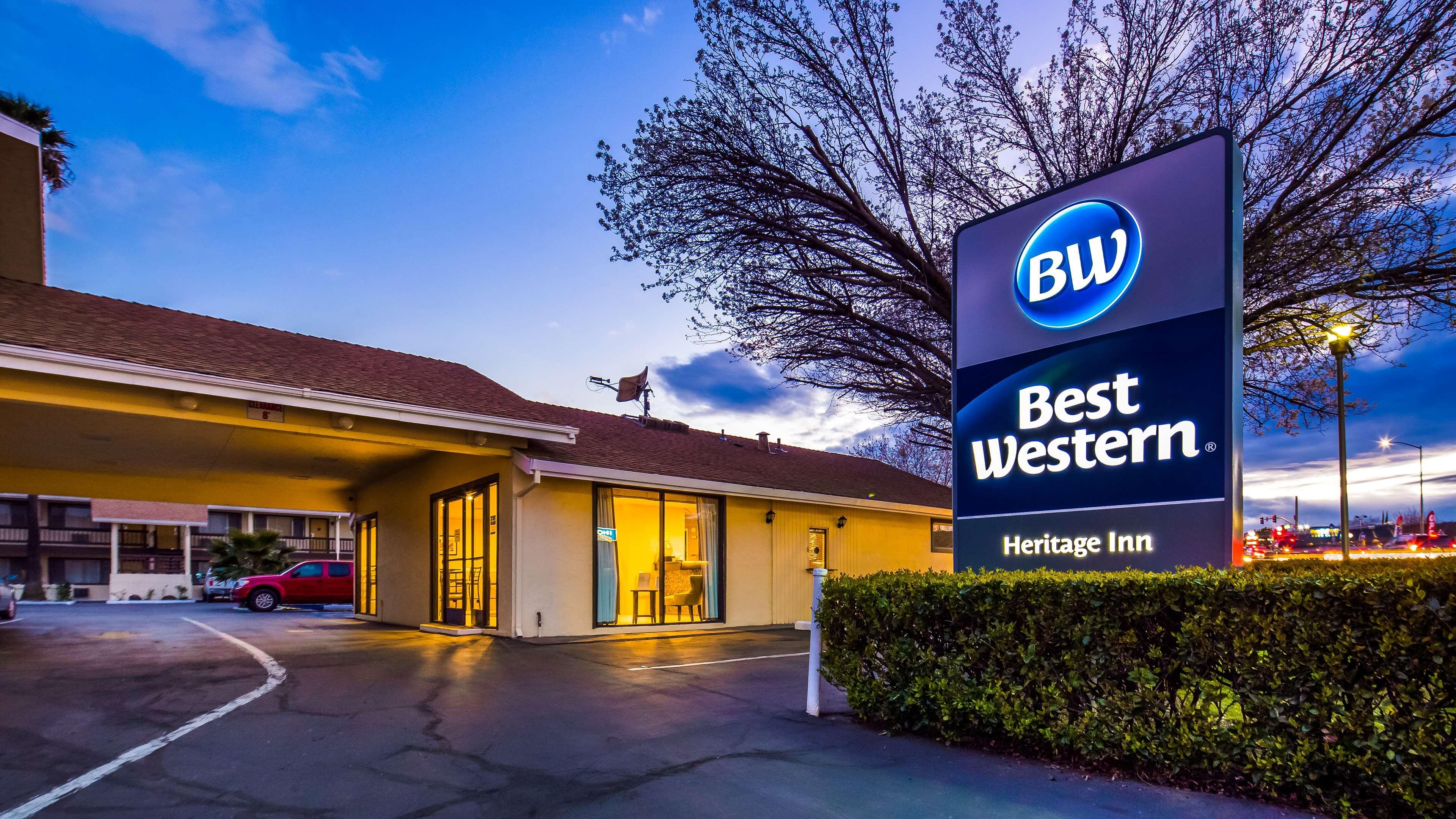 Best Western Heritage Inn Vacaville Eksteriør billede
